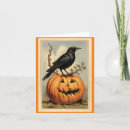 Search for crow halloween cards Vintage