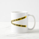 Search for crime scene mugs Tape