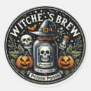 Search for witch brew stickers Halloween
