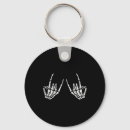 Search for skeleton hand keychains Rocker