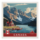 Recherche de feuille du canada posters Drapeau
