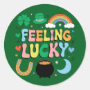 Search for feel lucky stickers Clover