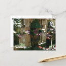 Recherche de gondoliers cartes postales Venice