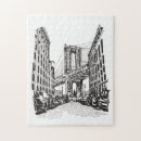 Search for black and white new york puzzles Brooklyn