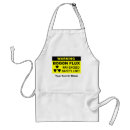 Search for radioactive aprons Warning