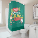 Search for winter shower curtains Snoopy christmas