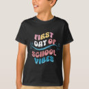 Search for first day of school kids tshirts Vintage