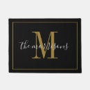 Search for modern doormats Newlyweds