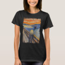 Search for edvard munch painting tshirts Famous