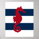 Recherche de rayures blanches posters Bleu