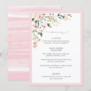 Search for pink menus Botanical