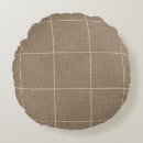 Search for brown plaid pillows Rustic