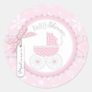 Search for baby carriage stickers Pink