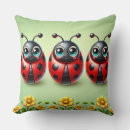 Recherche de coccinelles coussins Nature