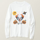 Search for creepy clown tshirts Halloween