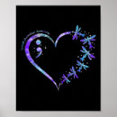 Search for support mental health awareness posters Suicide prevention