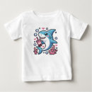 Search for shark birthday baby shirts Cute