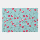 Recherche de motif cerise cuisine linges Mignon