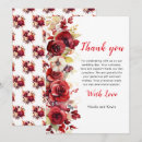 Search for red roses thank you cards Greenery