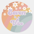 Search for seven stickers Retro