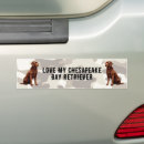 Search for chesapeake bumper stickers Animals