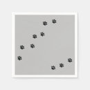 Search for paw print napkins Cat