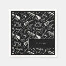 Recherche de black and white serviettes Motif