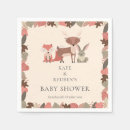 Search for couples shower napkins Forest