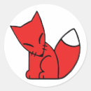 Recherche de kitsune autocollants Anime