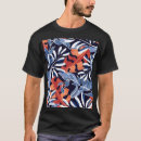 Search for blue tropical tshirts Flower