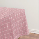 Search for pink plaid tablecloths Pattern
