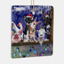 Search for farm animal ornaments Merry christmas
