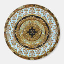 Search for damask monogram magnets Vintage