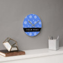 Recherche de flocons de neige horloges Monogramme