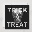 Search for skull halloween cards Trick or treat