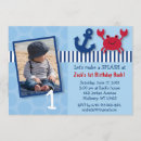 Search for blue crab invitations Boy