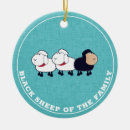 Search for black sheep ornaments Funny
