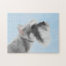 Recherche de schnauzer puzzles Chien