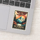 Search for olympic stickers Retro