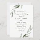 Search for leaf engagement party invitations Greenery