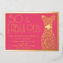 Recherche de hot pink birthday invitations 50 et fabuleux