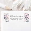 Search for botanical illustration return address labels Floral