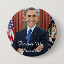 Search for support obama buttons President