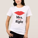 Search for mr right mrs always right tshirts Humour