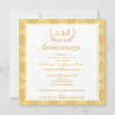 Recherche de golden anniversary invitations Damask