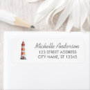 Search for nautical return address labels Lighthouse