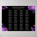 Recherche de purple wedding seating charts Floral
