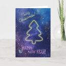 Search for neon christmas cards Tree