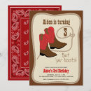 Search for boots birthday invitations Country