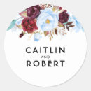 Search for red watercolor flowers stickers Marsala